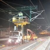Adif AV abordará las últimas pruebas de la electrificación del tramo Plasencia-Cáceres el día 19 de septiembre