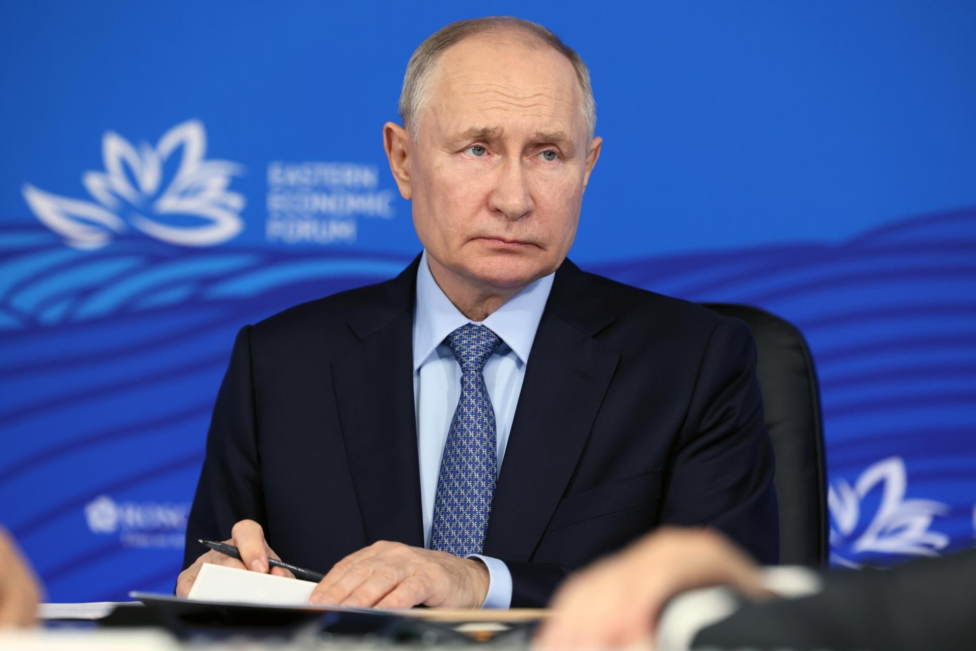 Putin asegura que no puede detener la guerra mientras Ucrania siga con su contraofensiva Putin asegura que no puede detener la guerra mientras Ucrania siga con su contraofensiva