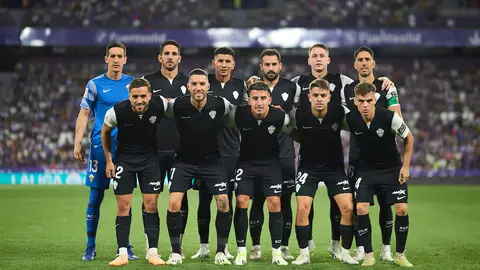 Once titular del Elche en Valladolid Once titular del Elche en Valladolid