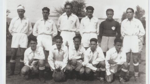 Fotograf&iacute;a del primer equipo federado del Club Deportivo Avance