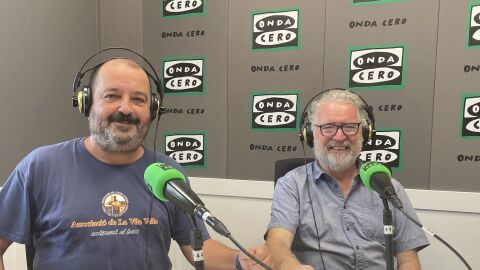 Jos&eacute; Vera y Toni Rubio, miembros de la Asociaci&oacute;n Casco Antiguo de la Vila Joiosa.