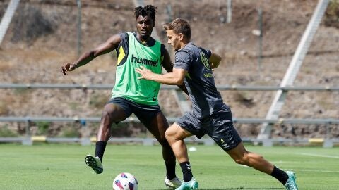 Entrenamiento de la UD Las Palmas