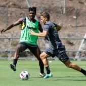 Entrenamiento de la UD Las Palmas