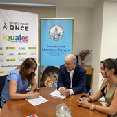 Chocolates de Marcos Tonda cambia su etiquetado para dar más accesibilidad a los invidentes Chocolates de Marcos Tonda cambia su etiquetado para dar más accesibilidad a los invidentes