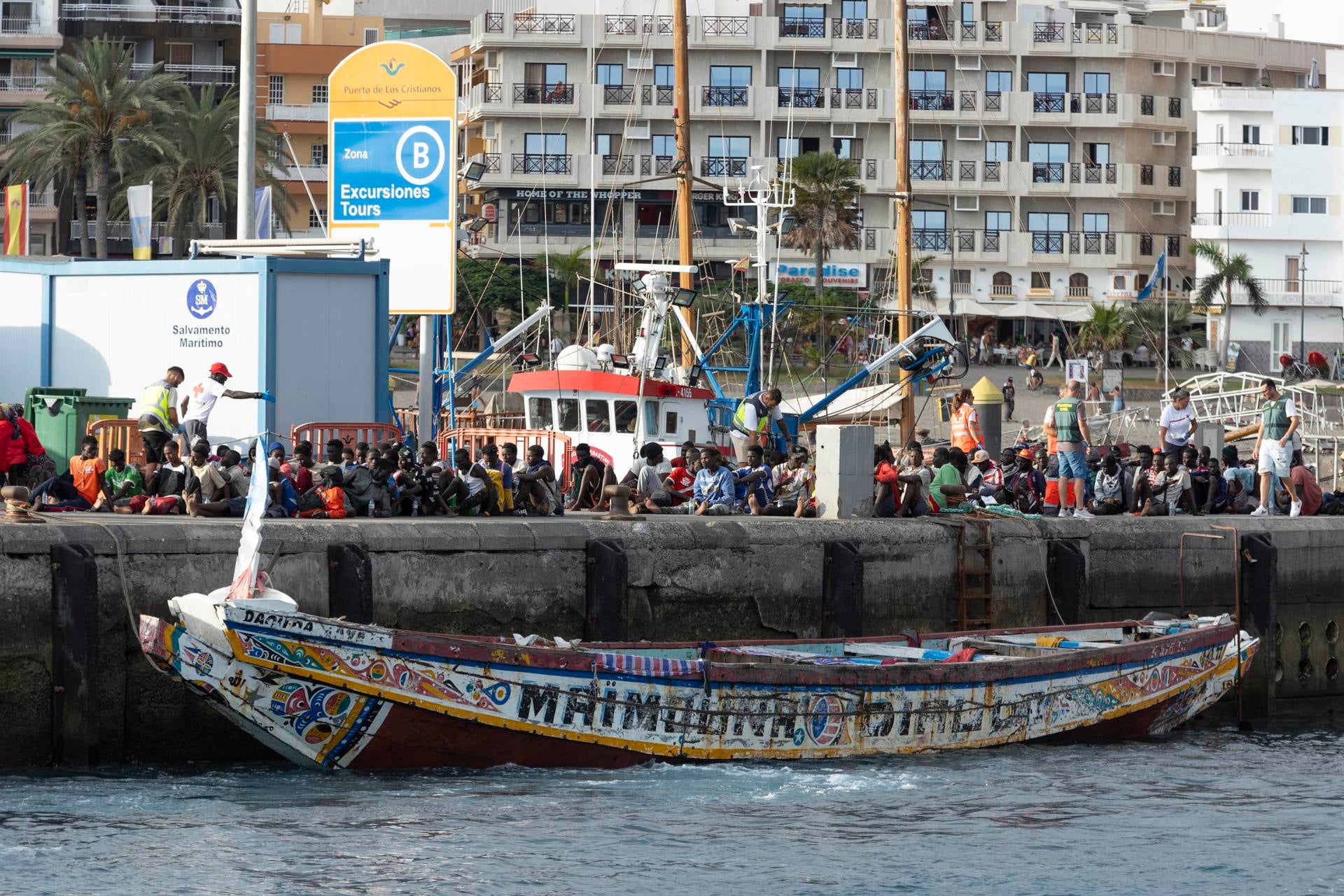 Canarias supera los 14.000 migrantes en lo que va de año Canarias supera los 14.000 migrantes en lo que va de año