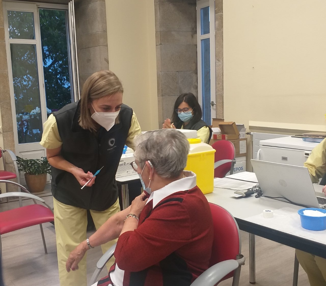 Lunes 25, empieza la vacunación contra gripe/covid en las residencias de mayores Lunes 25, empieza la vacunación contra gripe/covid en las residencias de mayores