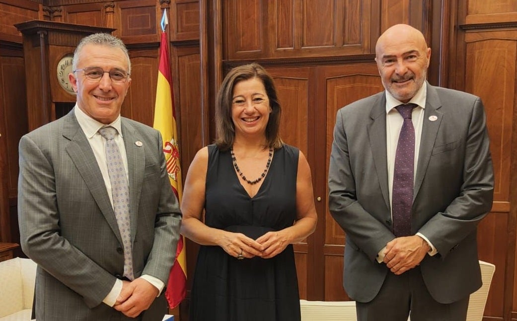 Alfonso Rojo transmite a la presidenta del Congreso de los Diputados las demandas de las Pymes de Baleares Alfonso Rojo transmite a la presidenta del Congreso de los Diputados las demandas de las Pymes de Baleares