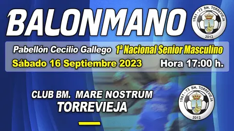 Este fin de semana comienza la Liga en 1ª Nacional de Balonmano y en 3ª División de Futsal deportes