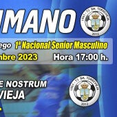 Este fin de semana comienza la Liga en 1ª Nacional de Balonmano y en 3ª División de Futsal 