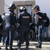 Al menos cuatro miembros de peñas del CD Lugo detenidos por la Policía Nacional