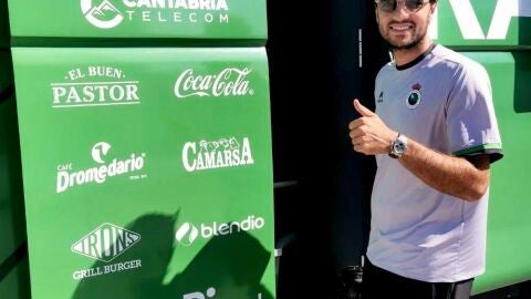 Grenier, futbolista Racing, autob&uacute;s para Zaragoza