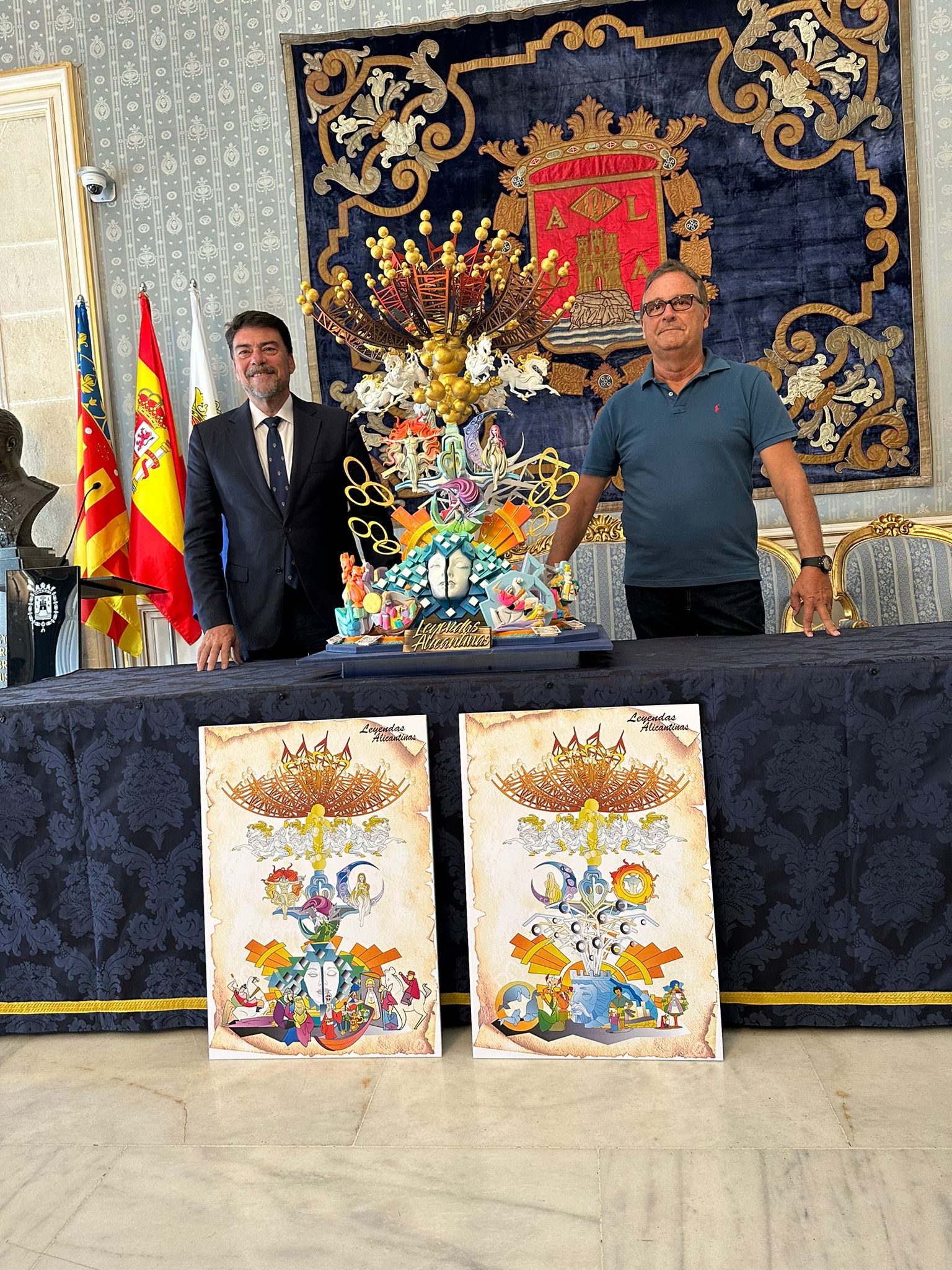 Pedro Espadero y Sergio Gómez harán las Hogueras Oficiales de Alicante 2024 Pedro Espadero y Sergio Gómez harán las Hogueras Oficiales de Alicante 2024