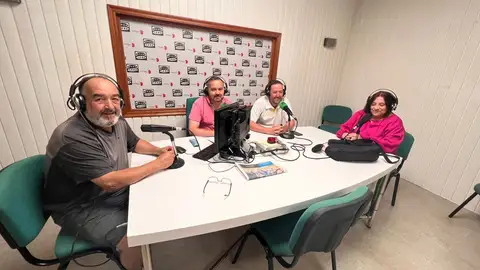 De izquierda a derecha, Juan de Dios López, Sebastián Marín, José García de Mateos y Juani Palencia De izquierda a derecha, Juan de Dios López, Sebastián Marín, José García de Mateos y Juani Palencia