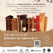 Cartel del encuentro de la Escuela de Letras
