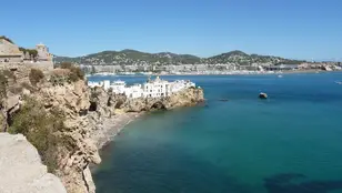 La ciudad de Ibiza