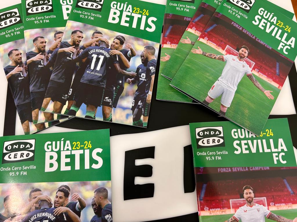 ¡No te quedes sin tu guía del Sevilla y del Betis! ¡No te quedes sin tu guía del Sevilla y del Betis!