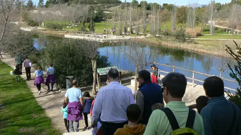 Una de las rutas del programa 'Senderos de Otoño' de Alicante Una de las rutas del programa 'Senderos de Otoño' de Alicante