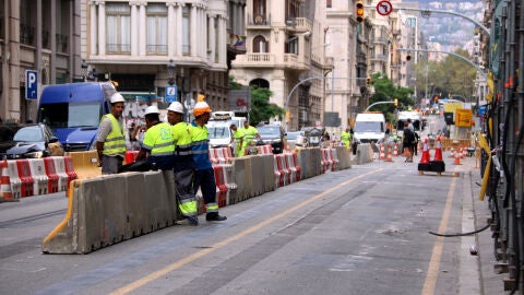 Via Laietana: 21 mesos per acabar 600 metres