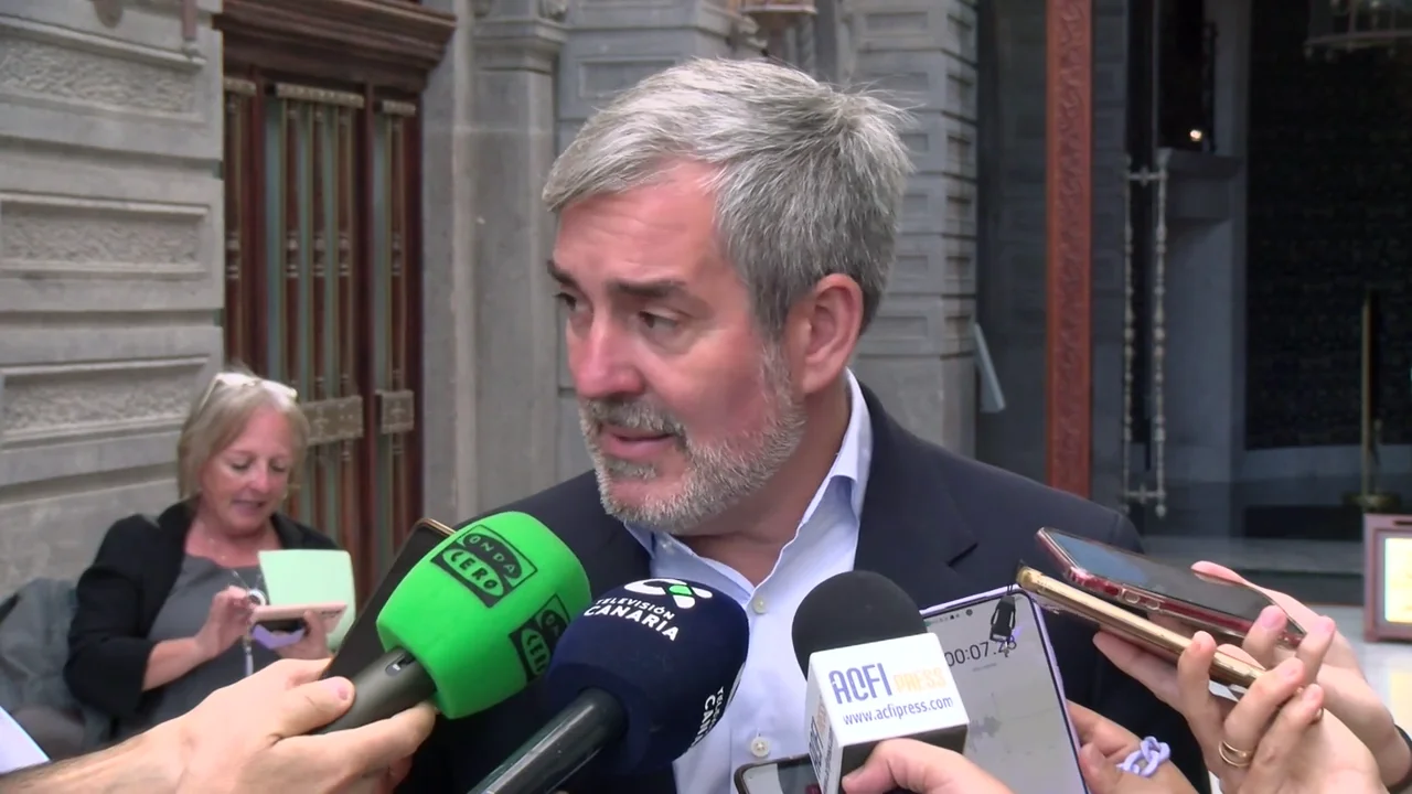 Clavijo quiere que la UE ponga en marcha un plan como el anunciado para Lampedusa Clavijo quiere que la UE ponga en marcha un plan como el anunciado para Lampedusa