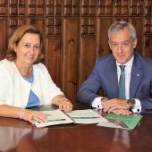 Eurocaja Rural traslada a la Diputación de Toledo su compromiso y vocación de servicio