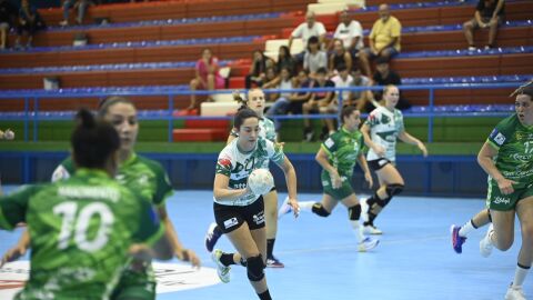 Imagen del partido entre Rocasa y CBM Elche.