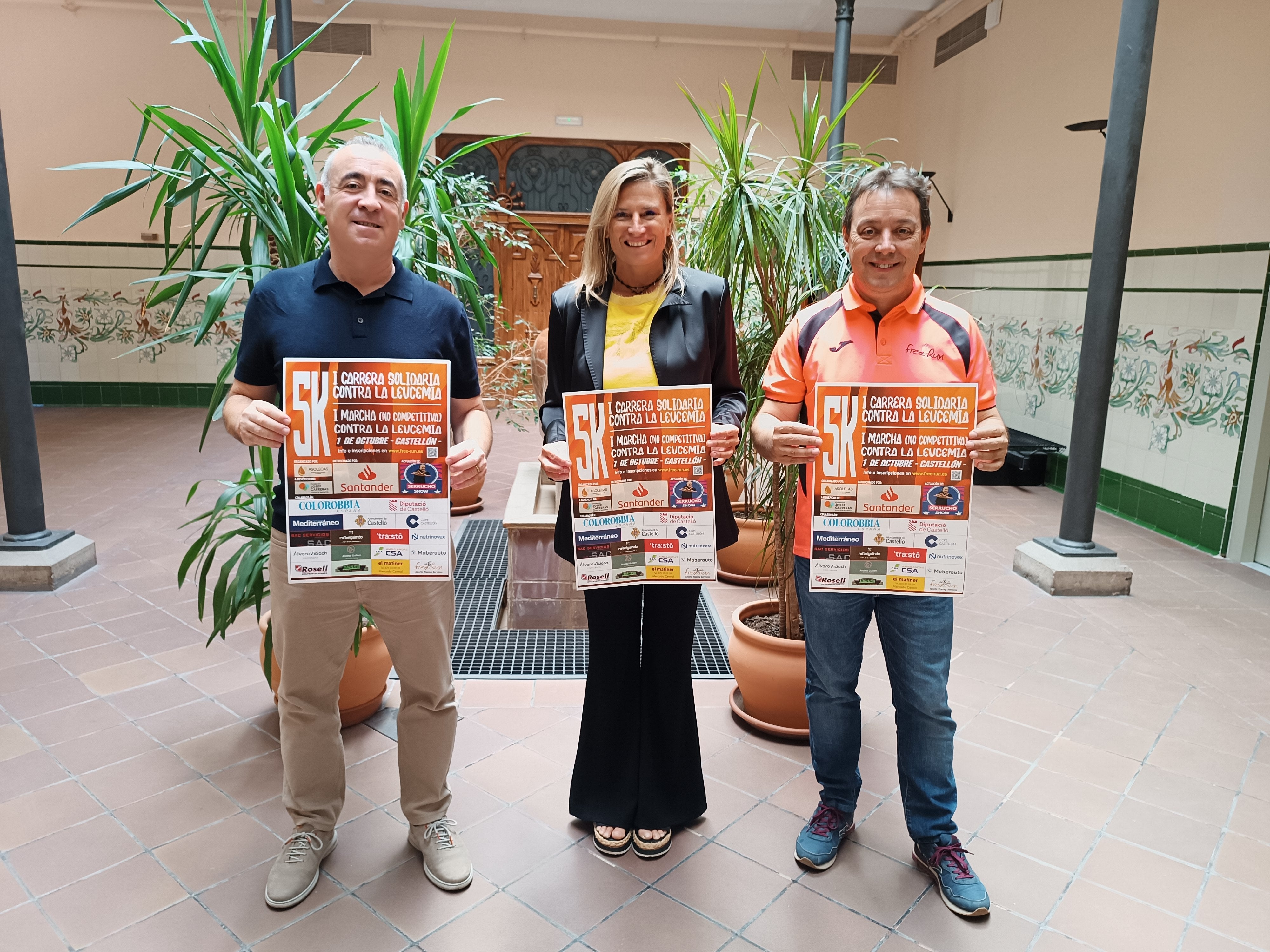 Castelló celebra el 1 de octubre la I carrera solidaria contra la leucemia Castelló celebra el 1 de octubre la I carrera solidaria contra la leucemia