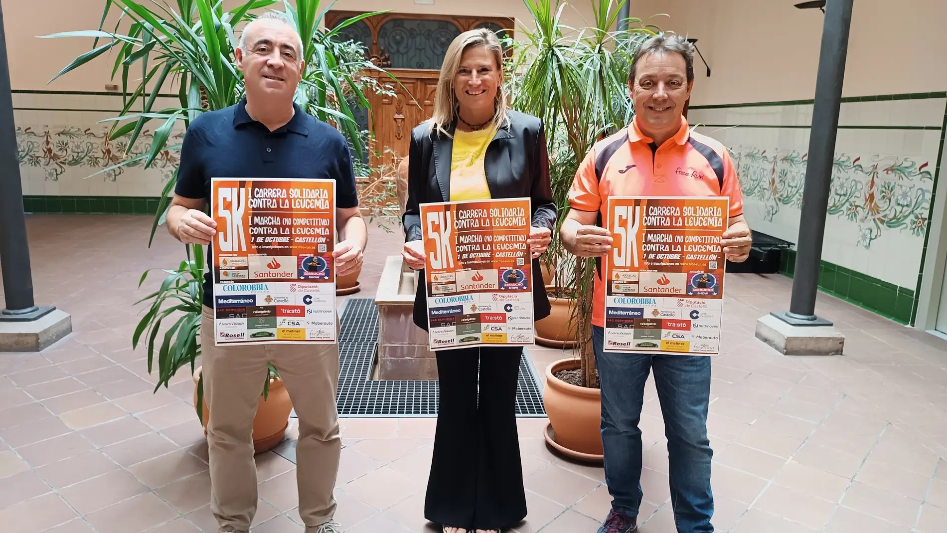 Castelló celebra el 1 de octubre la I carrera solidaria contra la leucemia 
