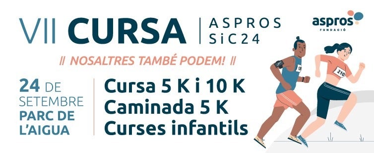 Nosaltres també podem, tot apunt per celebrar el dia 24 la setena edició de la Cusa Aspros-Sic24 Nosaltres també podem, tot apunt per celebrar el dia 24 la setena edició de la Cusa Aspros-Sic24