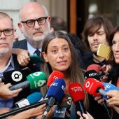 Miriam Nogueras dice que ya no volverá a hablar en castellano en el Congreso, ni siquiera ante la prensa