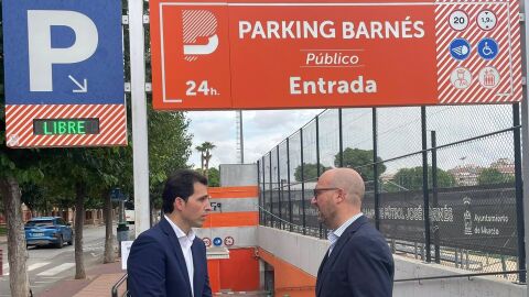 El aparcamiento José Barnés se convierte en el primer disuasorio subterráneo