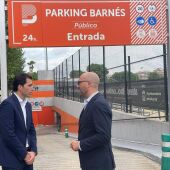 El aparcamiento José Barnés se convierte en el primer disuasorio subterráneo