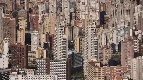 Exposición de Manuel Álvarez Diestro sobre el urbanismo de Benidorm Exposición de Manuel Álvarez Diestro sobre el urbanismo de Benidorm