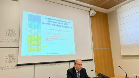 La AEMET prevé un otoño con temperaturas cálidas y probabilidad de que llueva más de la media Delegación Gobierno Extremadura