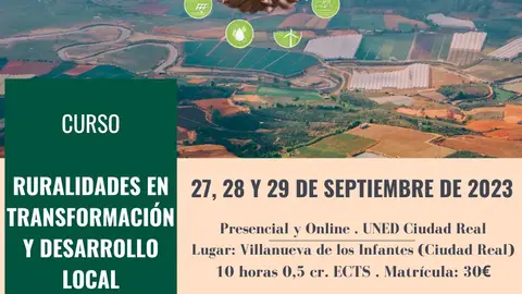 Curso 'Ruralidades en Transformación y Desarrollo Local' Curso 'Ruralidades en Transformación y Desarrollo Local'