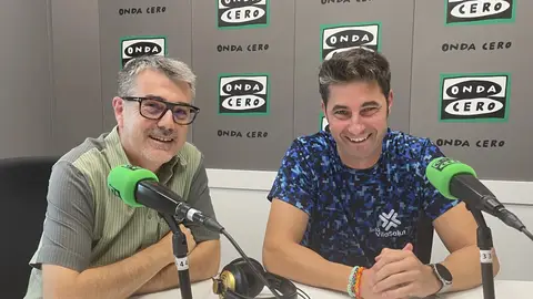 Jaume Ferrándiz y Miguel Angel Plaza, pregonero y presidente de las fiestas de San miguel 2023. Jaume Ferrándiz y Miguel Angel Plaza, pregonero y presidente de las fiestas de San miguel 2023.
