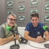 Jaume Ferrándiz y Miguel Angel Plaza, pregonero y presidente de las fiestas de San miguel 2023.