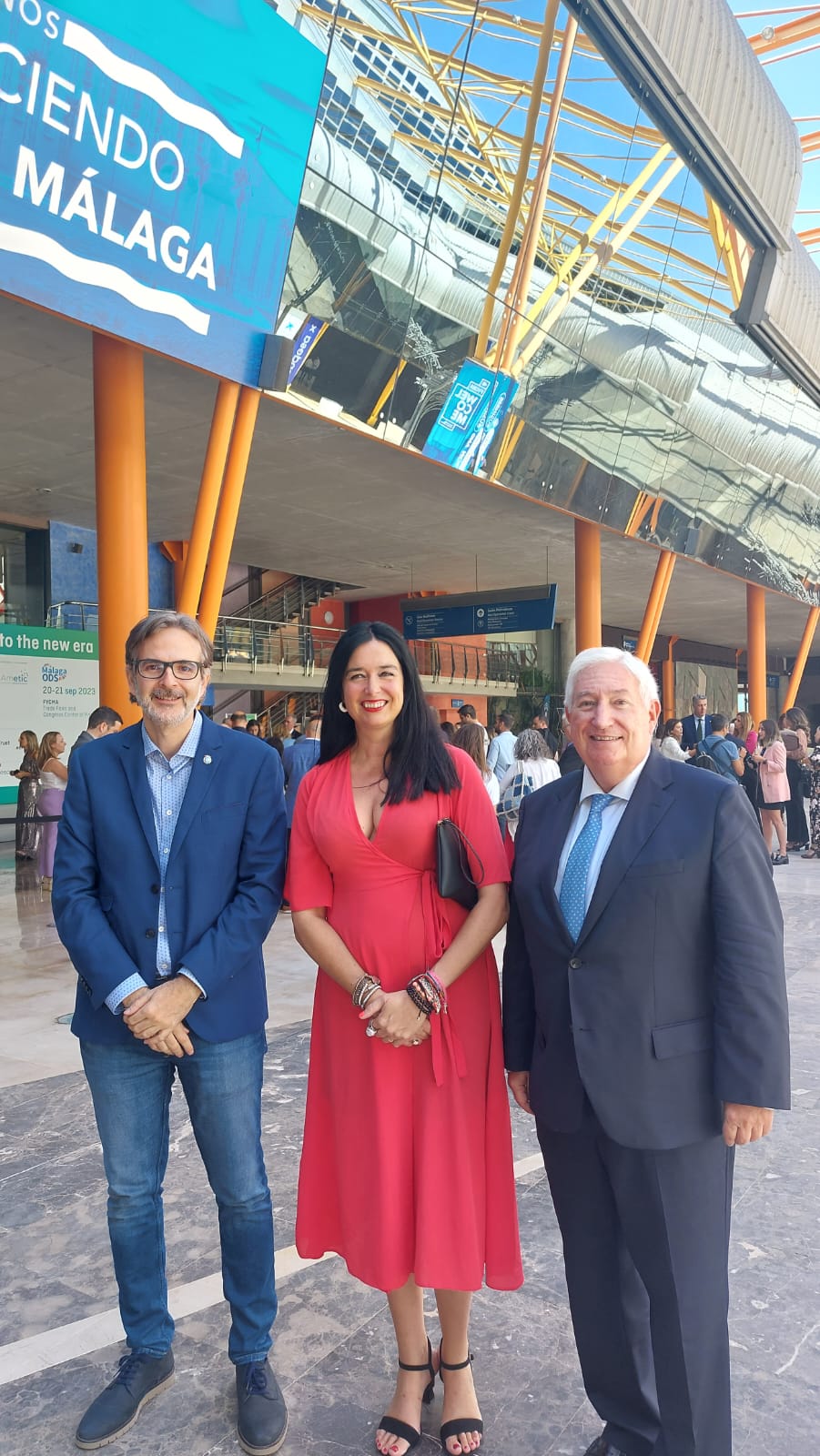 Lorena Orduna, en un encuentro de líderes urbanos en Málaga Lorena Orduna, en un encuentro de líderes urbanos en Málaga