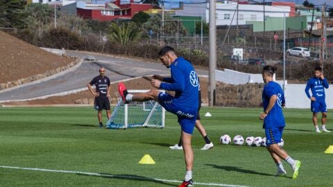 Entrenamiento del CD Tenerife esta ma&ntilde;ana
