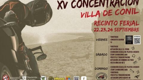 Cartel de la Concentraci&oacute;n Villa de Conil