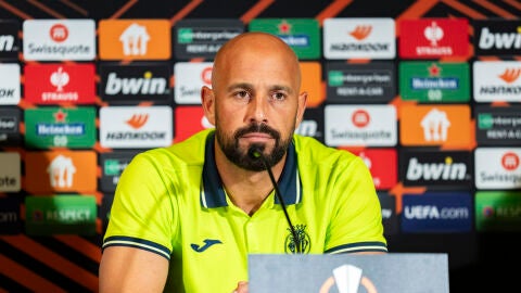Pepe Reina en rueda de prensa