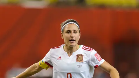 Verónica Boquete durante un partido de fútbol Verónica Boquete durante un partido de fútbol