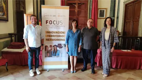 Joaquín Alcázar en la presentación de Focus Pyme 2023 Joaquín Alcázar en la presentación de Focus Pyme 2023