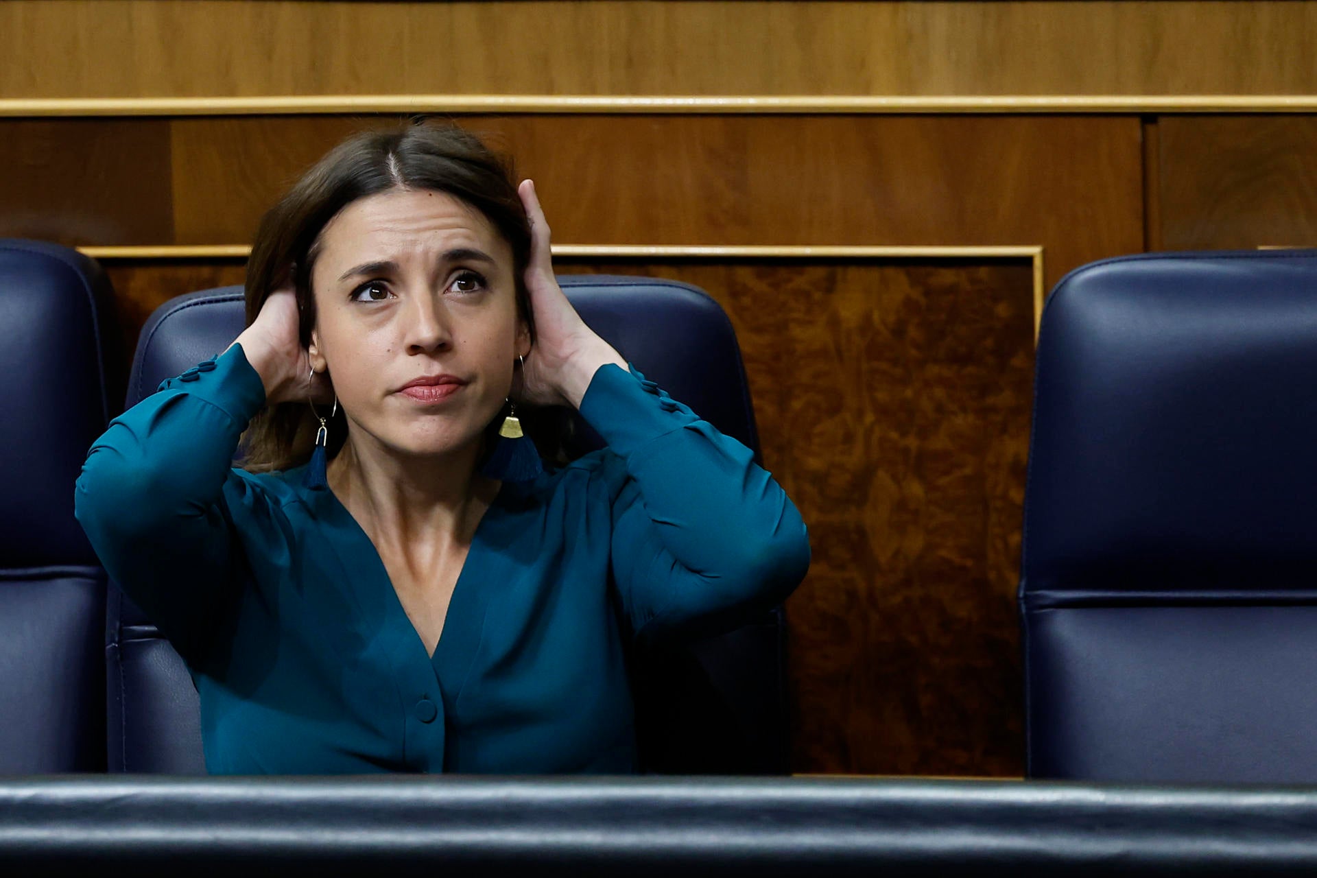 Irene Montero paga la indemnización de 18.000 euros al ex marido de María Sevilla Irene Montero paga la indemnización de 18.000 euros al ex marido de María Sevilla