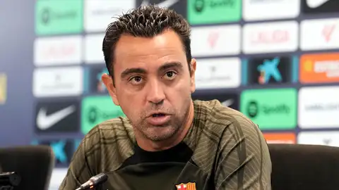 El entrenador del FC Barcelona, Xavi Hernández. El entrenador del FC Barcelona, Xavi Hernández.