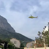 Dos trabajadores heridos en un accidente laboral en Polop Dos trabajadores heridos en un accidente laboral en Polop