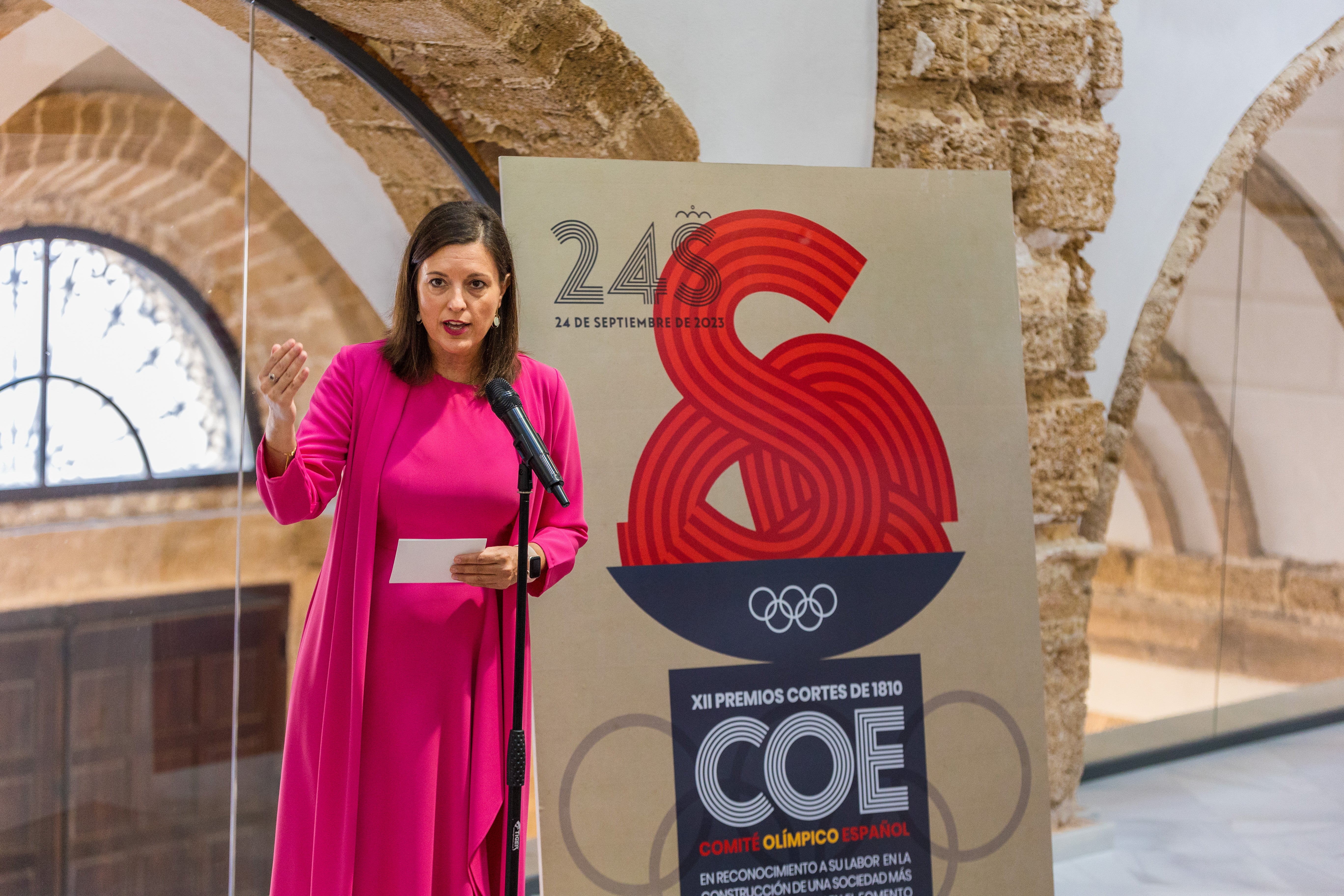 Patricia Cavada: "El COE representa la defensa de las libertades que defiende la fiesta del 24-S" Patricia Cavada: "El COE representa la defensa de las libertades que defiende la fiesta del 24-S"