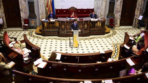 Pleno del Ayuntamiento en el Hemiciclo de la Casa Consistorial