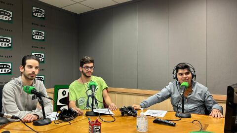 David Tard&iacute;o, Enrique Dom&iacute;nguez y Miguel Guerra