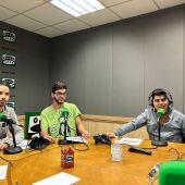 David Tardío, Enrique Domínguez y Miguel Guerra