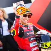 El piloto español Álvaro Bautista. El piloto español Álvaro Bautista.